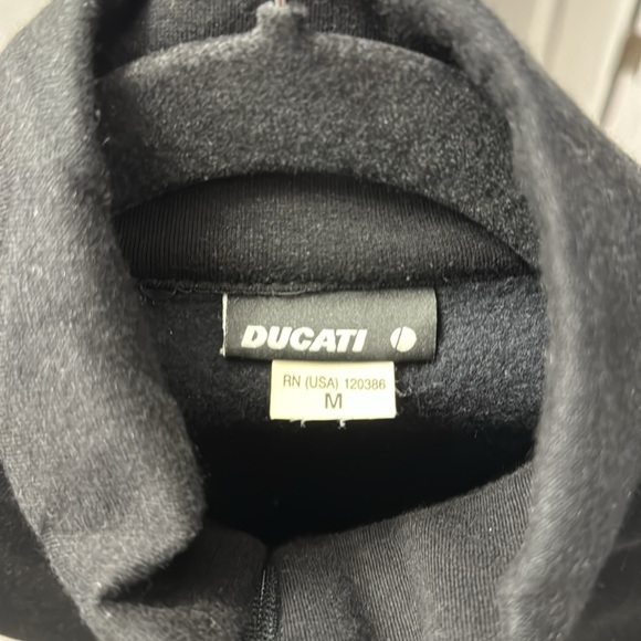 Ducati Zip Up Sweater - Size M - Picture 3 of 4